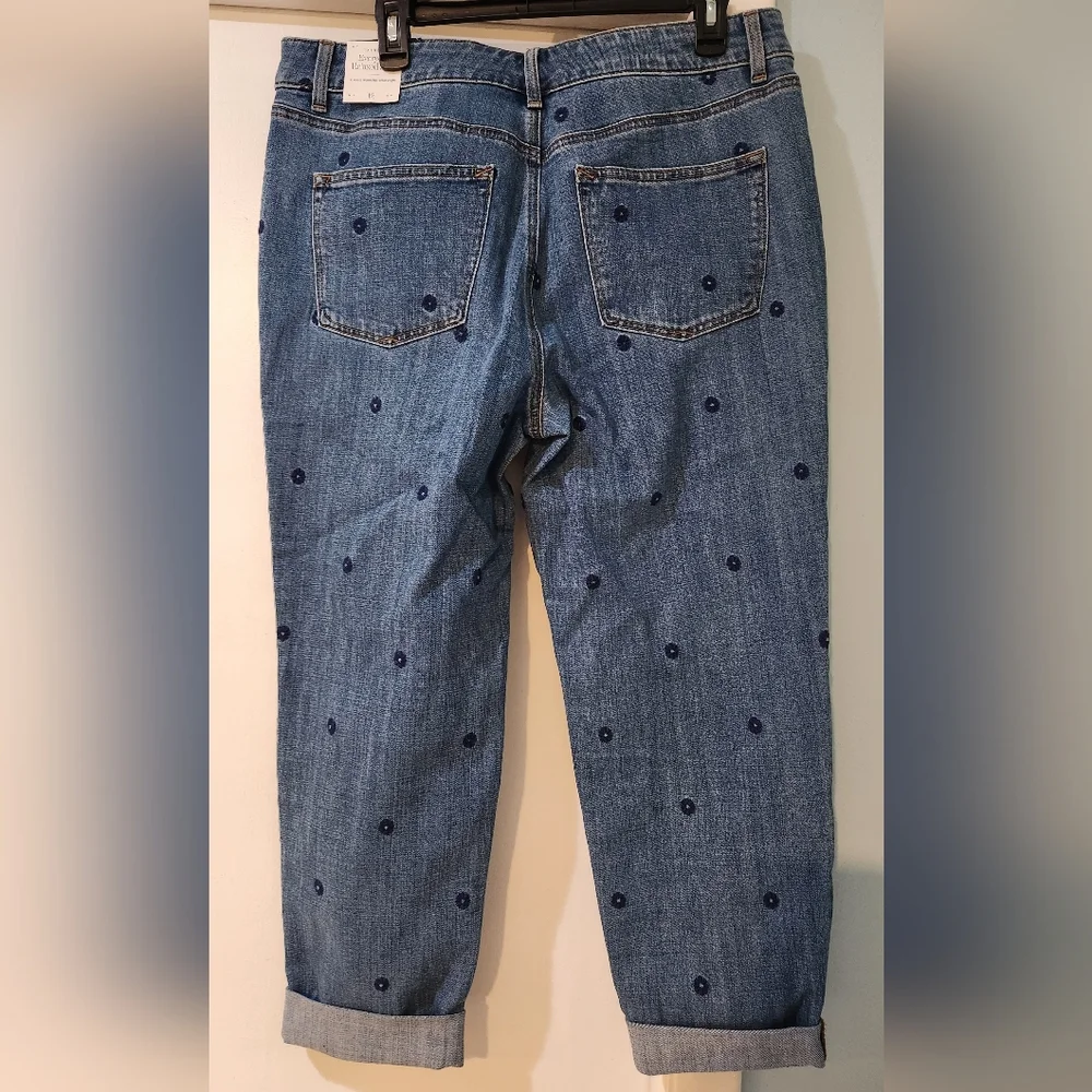 Women's Talbots Everyday Relaxed Fit Jeans, Size 12 - Picture 6 of 8